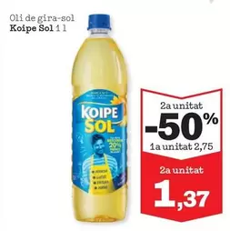 Oferta de OLI - Oli De Gira-sol por 2,75€ en Sorli