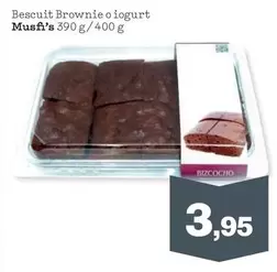 Oferta de Musfi'S - Bescuit Brownie O Iogurt por 3,95€ en Sorli