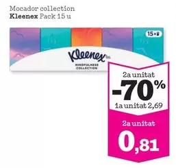 Oferta de Kleenex - Mocador Collection Pack 15U por 2,69€ en Sorli