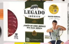 Oferta de Legado Ibérico - Jamon De Cebo Iberico 50% Raza Iberica en Alimerka