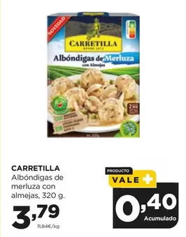 Oferta de Carretilla - Albondigas De Merluza Con Almejas por 3,79€ en Alimerka