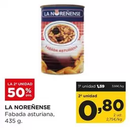 Oferta de Asturiana - Fabada por 1,59€ en Alimerka