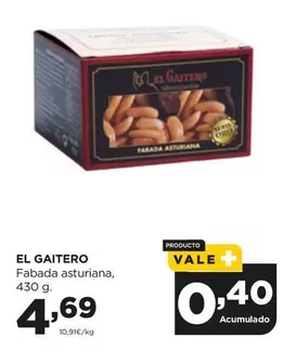 Oferta de El Gaitero - Fabada Asturiana por 4,69€ en Alimerka