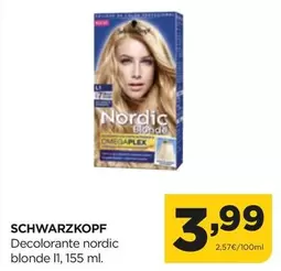 Oferta de Schwarzkopf - Decolorante Nordic por 3,99€ en Alimerka