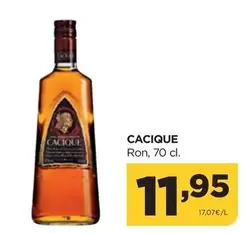 Oferta de Cacique - Ron por 11,95€ en Alimerka