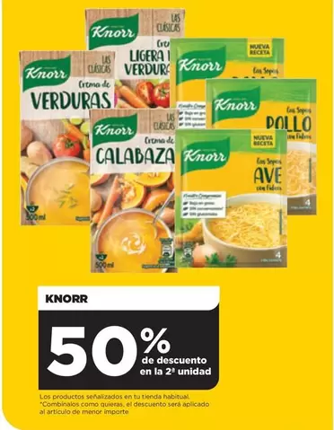 Oferta de Knorr - Los Productos Senalizados En Tu Tienda Habitual en Alimerka