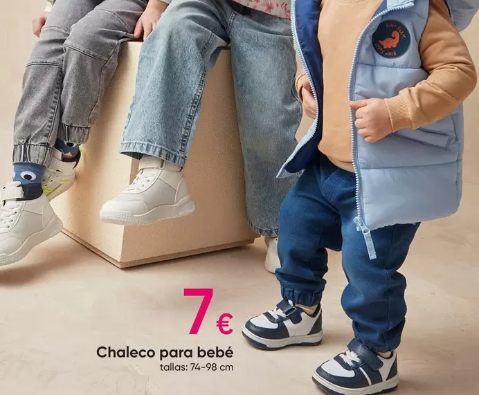 Oferta de Bebé - Chaleco Para Bebe por 7€ en Pepco