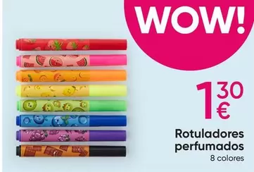 Oferta de Wow - Rotuladores Perfumados por 1,3€ en Pepco