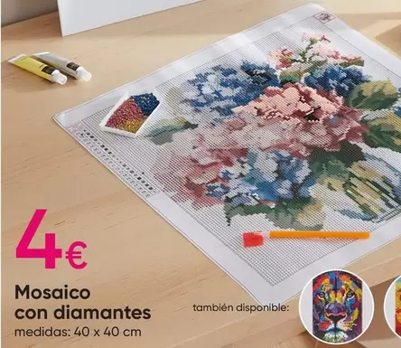 Oferta de Mosaico Con Diamantes en Pepco