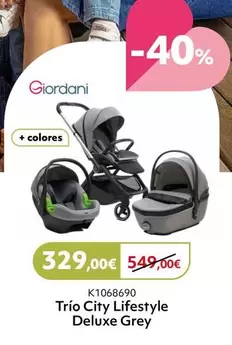 Oferta de Giordani - Trio City Lifestyle Deluxe Grey por 329€ en Prénatal