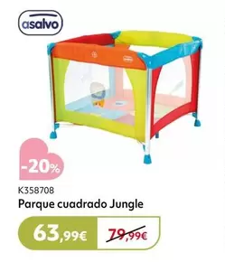 Oferta de Asalvo - Parque Cuadrado Jungle por 63,99€ en Prénatal