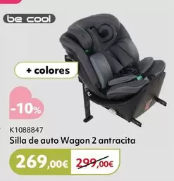 Oferta de Be Cool - Silla De Auto Wagon 2 Antracita por 269€ en Prénatal