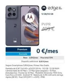 Oferta de Motorola - Edge 50 Neo  por 499€ en Movistar