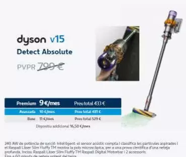 Oferta de Dyson - Detect Absolute por 799€ en Movistar