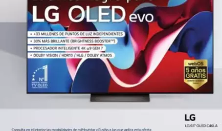 Oferta de LG - 65' Oled en Movistar