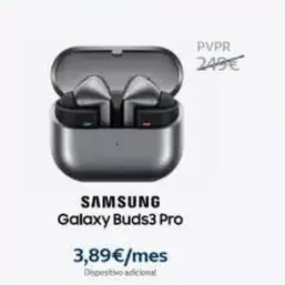 Oferta de Samsung - Galaxy Buds3 Pro por 249€ en Movistar