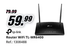 Oferta de TP-LINK - Router Wifi Tl-mr6400 por 59,99€ en MediaMarkt