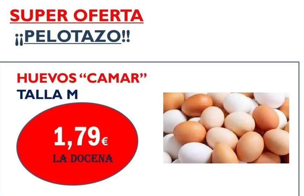 Oferta de Huevos por 1,79€ en La Despensa Express