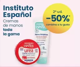 Oferta de Instituto Español - Cremas De Manos en Clarel