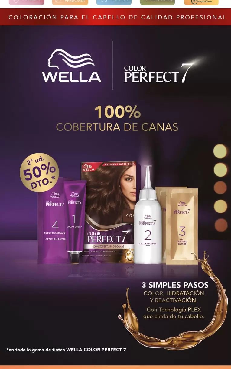 Oferta de Wella - Coloracion Para El Cabello De Calidad en Clarel