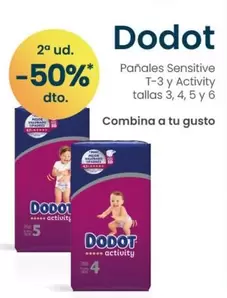 Oferta de Dodot - Panales Sensitive en Clarel