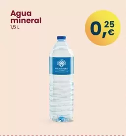 Oferta de Agua Mineral por 0,25€ en Clarel