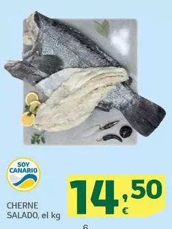 Oferta de Cherne Salado por 14,5€ en HiperDino