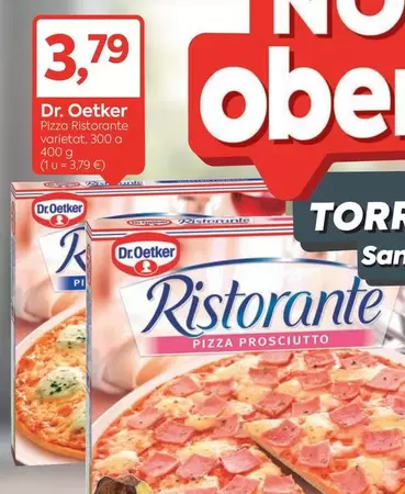 Oferta de Dr Oetker - Pizza Ristorante por 3,79€ en Suma Supermercados