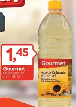 Oferta de Gourmet - Oli De Gira-sol por 1,45€ en Suma Supermercados