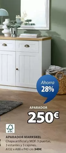 Oferta de Aparador Markskel por 250€ en JYSK