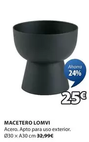 Oferta de Macetero por 25€ en JYSK