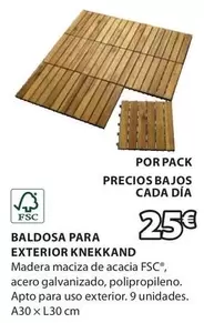 Oferta de Baldosa Para Exterior por 25€ en JYSK