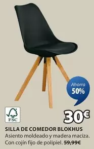 Oferta de Silla De Comedor Blokhus por 30€ en JYSK