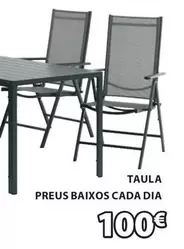 Oferta de Dia - Taula Preus Baixos Cada por 100€ en JYSK