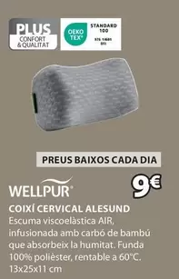 Oferta de Wellpur - Coixí Cervical Alemund por 9€ en JYSK