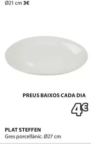 Oferta de Dia - Plat Steffen por 4€ en JYSK