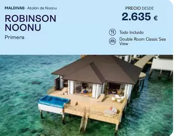 Oferta de Atún Térmico De Noonu por 2635€ en Tui Travel PLC