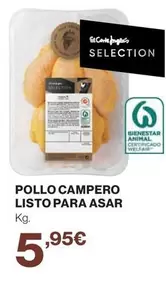 Oferta de El Corte Inglés - Pollo Campero Listo Para Asar por 5,95€ en Hipercor