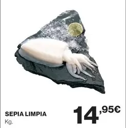 Oferta de Sepia Limpia por 14,95€ en Hipercor