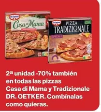 Oferta de Dr Oetker - Pizzas Casa Di Mama Y Tradizionale en Hipercor