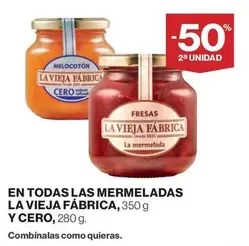 Oferta de La Vieja Fábrica - En Todas Las Mermeladas en Hipercor