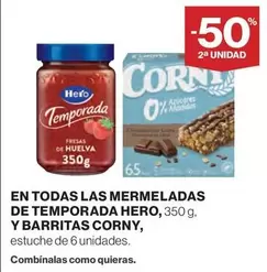 Oferta de Hero - En Todas Las Mermeladas De Temporada en Hipercor