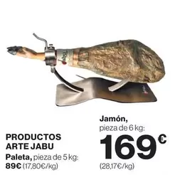 Oferta de Jabu - Productos Arte  Paleta por 169€ en Hipercor