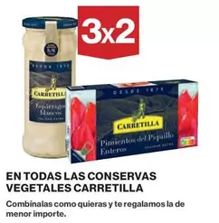 Oferta de Carretilla - En Todas Las Conservas Vegetales en Hipercor