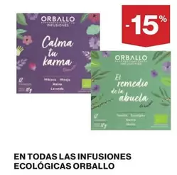 Oferta de Orballo - En Todas Las Infusiones Ecologicas en Hipercor