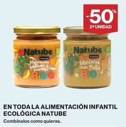 Oferta de Natube - En Toda La Alimentación Infantil Ecológica en Hipercor