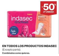 Oferta de Indasec - En Todos Los Productos en Hipercor