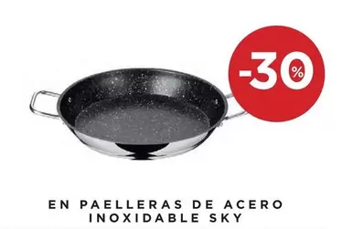 Oferta de Sky - En Paelleras De Acero Inoxidable en Hipercor