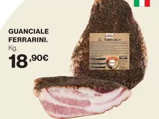 Oferta de Ferrarini - Guanciale por 18,9€ en Hipercor