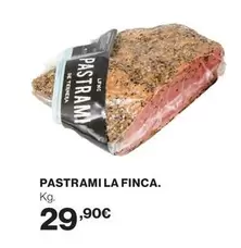 Oferta de La Finca - Pastrami por 29,9€ en Hipercor